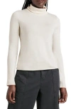 Splendid Greyson Cotton Blend Turtleneck Sweater In Neutral