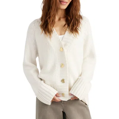 Splendid Hartley Cardigan In Snow