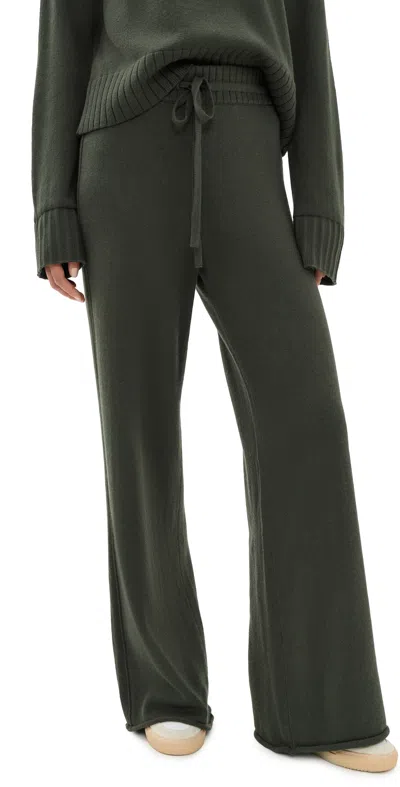 Splendid Haven Sweater Pants Pine In Black