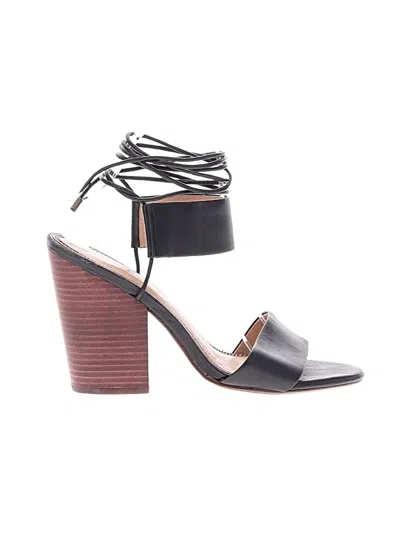 Pre-owned Splendid Heels In Black