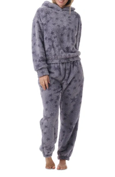 Splendid High Pile Fleece Pajamas In Star Toss