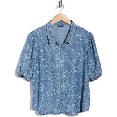 Splendid Indigo Button-up Shirt In Blue