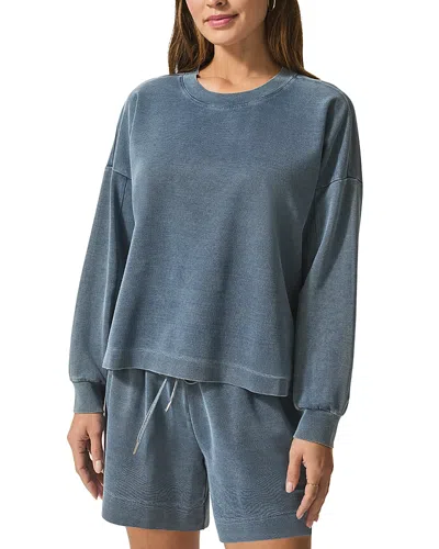 SPLENDID INDIGO CREWNECK SWEATSHIRT