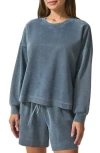 Splendid Crewneck Sweatshirt In Indigo