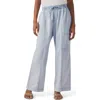Splendid Indigo Stripe Wide Leg Pants