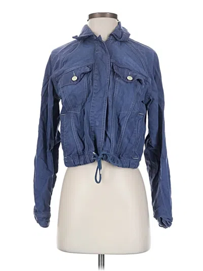 Pre-owned Splendid Jacket In Blue