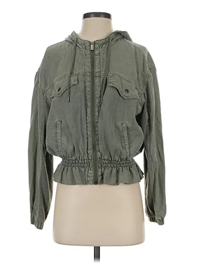 Pre-owned Splendid Jacket In Green