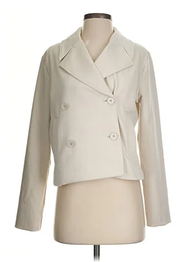 Pre-owned Splendid Jacket In Ivory