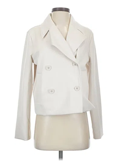 Pre-owned Splendid Jacket In Ivory