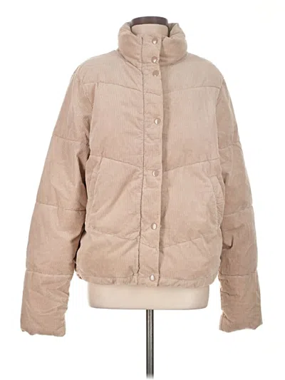 Pre-owned Splendid Jacket In Tan