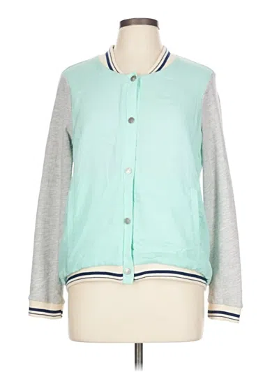 Pre-owned Splendid Jacket In Teal