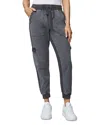 Splendid Jaclyn Drawstring Waist Joggers In White