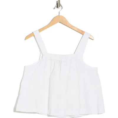 Splendid Jacquard Woven Tank In White