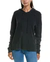 Splendid Jaime Thermal Hoodie In Gray