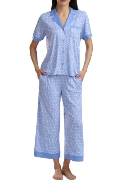 Splendid Jersey Pajamas In Blue