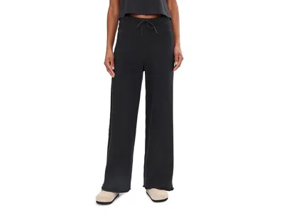Splendid Jet Set Sweater Pants In Black