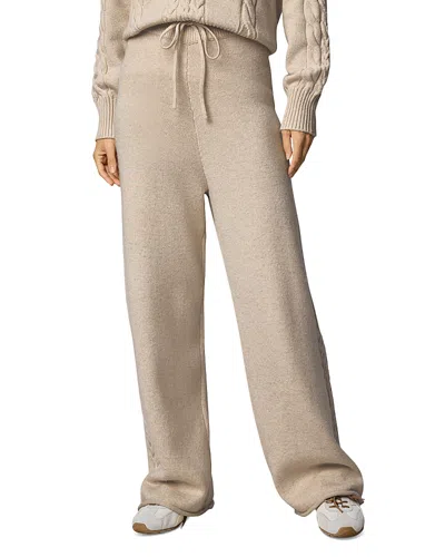 Splendid Jet Set Sweater Pants In Neutral