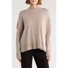 Splendid Jette Mock Neck Sweater In Neutral