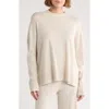 Splendid Jette Mock Neck Sweater In Neutral