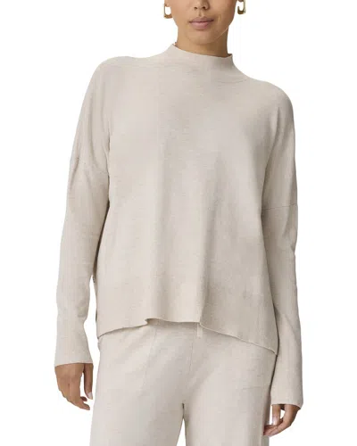 Splendid Jette Mock Neck Sweater In Neutral