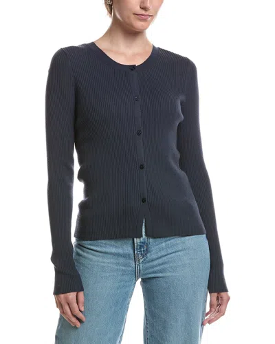 Splendid Jette Ribbed Top In Purple
