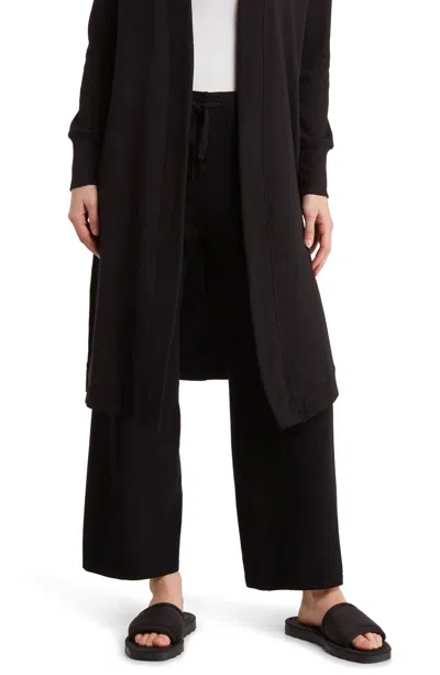 Splendid Jette Sweater Pant In Black In Blue
