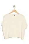 Splendid Jillian Short Sleeve Sweater In Neutral