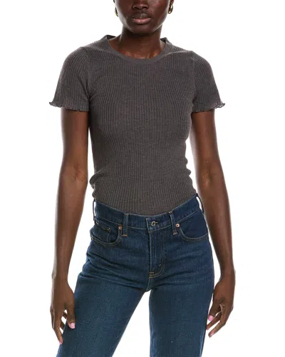 Splendid Joanna Ss Sweater In Gray