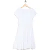 Splendid Jolene Flutter Sleeve Dress In White
