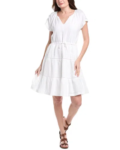 Splendid Jolene Linen-blend Dress In White