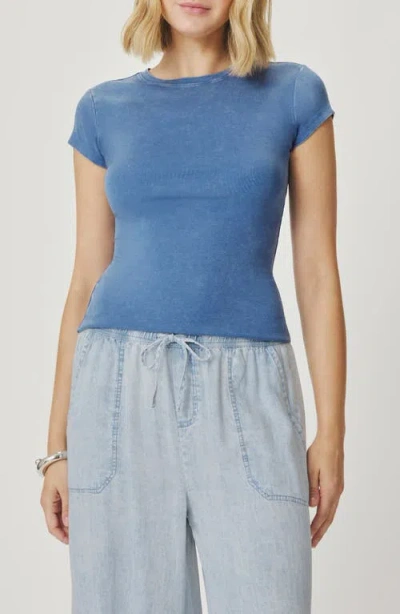 Splendid Josie Stretch Jersey T-shirt In Blue