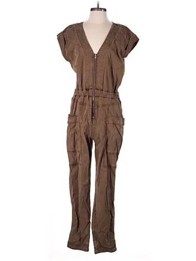 Pre-owned Splendid Jumpsuit In Brown
