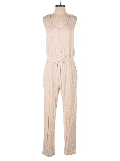Pre-owned Splendid Jumpsuit In Tan