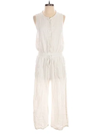 Pre-owned Splendid Jumpsuit In White