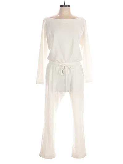 Pre-owned Splendid Jumpsuit In White