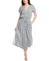 Splendid Juniper Midi Dress In White