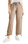 Splendid Kamryn Cargo Pants In Rattan In Rattan