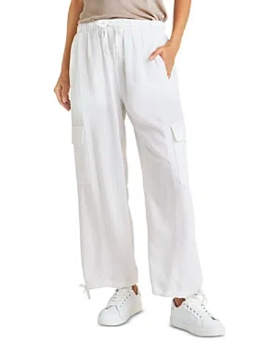 Splendid Kamryn Cargo Pants In White