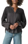 Splendid Katerina Blouse In Lead