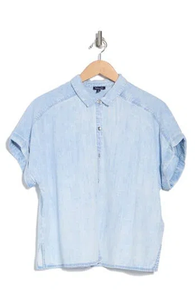 Splendid Katie Short Sleeve Button-up Shirt