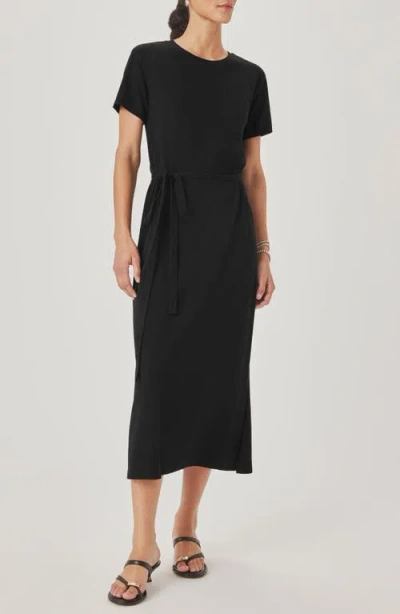 Splendid Keegan T-shirt Dress In Black