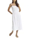 Splendid Kenzie Midi Dress In White
