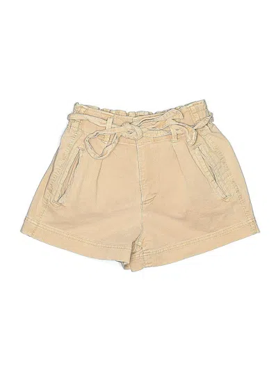 Pre-owned Splendid Khaki Shorts In Brown