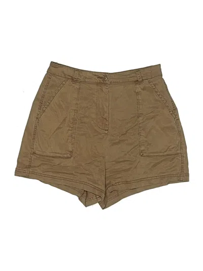 Pre-owned Splendid Khaki Shorts In Tan