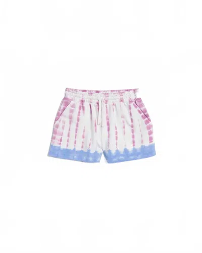 Splendid Kid's Capri Tie Dye Short In White
