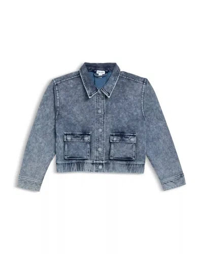 Splendid Kid's Cool Girl Jacket In Navy Multi In Blue