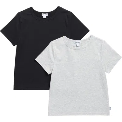 Splendid Kids' 2-pack Assorted T-shirts In Black
