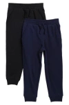 Splendid Kids' Assorted 2-pack Joggers In Navy/black