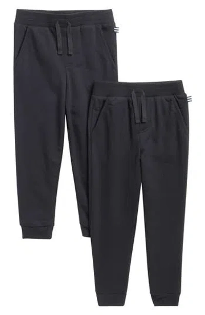 Splendid Kids' Assorted 2-pack Joggers In Black/black