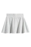 Splendid Kids' Cotton Blend Skort In Gray